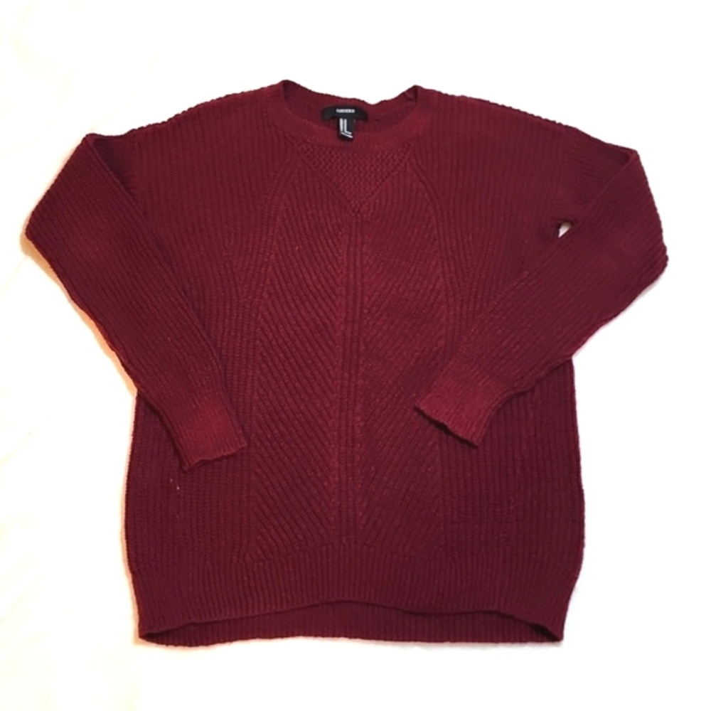 Forever 21 maroon sweater